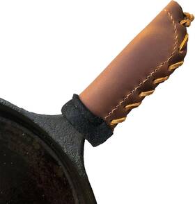 -top 313020026029 Genuine Leather Pot Handleleather Holder Coverspanhandle Poth