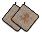00165b9bebcd46f4ba41d682d42905c7 Zoomie Kids Arian Octopus Potholder Set Of