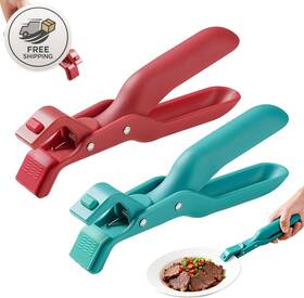 Qtiz002 01 Hot Plate Gripper New Grippers Tongs Anti Scald Bowl Holder Clip Bo