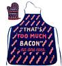 020toomuchbaconma Crazy Dog Tshirts Thats Too Much Bacon Sand No One