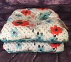 028332623773 Pioneer Woman Vintage Bloom Chair Pad Reversible Set