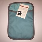 028332635523 Kitchenaid Pot Holder Silicone Neoprene Grip Aqua Nwt