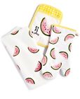 028332660563 Kate Spade Piece Watermelon Kitchen Towel Set Oven