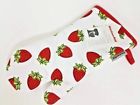 028332667425 Kiitchen Aid Oven Mitt Glove Red Strawberries Pattern On White