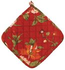 0325hp Great Finds Set Of Marie Red Floral Quilted 846228077987