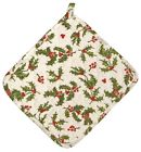 0335hp Great Finds Set Of Christmas Holly Quilted Cotton 846228084589