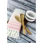 034441936017 Peach Oak New Cottonkitchen Towel Coral Chevronpeach And