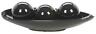 040338493389 Hg Global Hosley Black Decorative Bowl And Orb