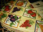 044712012449 Better Home Pc Vintage Grapes Chair Pads Reversible Cushions New