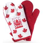 062823621954 Canada Souvenir Patriotic Canadian Oven Mitts For Day