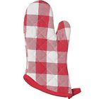 064180200568 Now Design Oven Mitt Superior Picnic Check Red