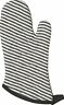 501928 064180200803 Now Designs Black Narrow Stripe Superior Oven Mitt