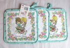 075574083407 Precious Moments Kitchen Pot Holders Lot Of Forever