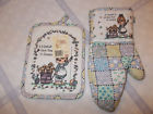 075574105987 Precious Moments Kitchen Potholder Set