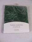 087054133939 Home Table Topper Lace Fernglade Sage Square By