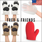 0885554077346 Fred Friends Bear Hands Oven Mitts Set Of