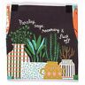 092657032121 Blue Full Unisex Cotton Apron With Pockets Parsley