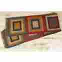 10625 Sonora Kilim Victorian Heart Wool Jute Table Runners 12 X 48 Mocha Red Blue Mustard