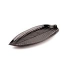 20.875 11 8 Black Aps 11.375 Dish Leaf 1 7 3 20 Melamine