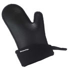 110116-10 Kitchen Grips Silicone Chefs Mitt Oven Large Black 790652202012