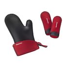 110116-504-11 Kitchen Grips Large Chefs Oven Mitt Pan Handle Holder Set