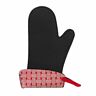 120116-11 Kitchen Grips Cuisipro Large Oven Mitt Cherry And White Woven