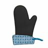 120116-20 Kitchen Grips Cuisipro Large Oven Mitt Blueberry And White Woven