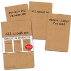 7390482 12541 Accoutrements Narcissist Notebooks All 739048125412