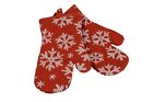1400000001 Flato Home Products Snowflakes Oven Mitt 190256080717