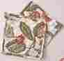 145-15 Butterfly Potholders Park Designs Two Pretty Spicy Earth Tones Quilted By 8x8 762242271180