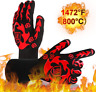 1472f Extreme Heat Resistant Gloves Grill Bbq Waterproof Long Sleeve Pit