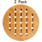 18181 Freebiz Bamboo Teapot Trivets