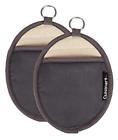 19409x2 Cuisinart Silicone Oval Pot Holders And Oven Mitts 021808503340