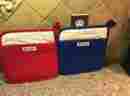 1cherry Le Creuset Brand New Lecreuset Pot Holders 1 Marseille Blue Red 630870098366