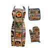 20-05708 Allied Products Kitchen Apron Sets Matching Craft Smock 091683057085