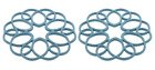 20799-sb-2pk Rachael Ray Silicone Medallion Trivet Heat Resistant Up To Degrees