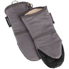 22195-gray Cuisinart Oven Mitt With Silicone Grip Grey Pack New