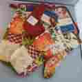 22803 Home 8 Piece Kitchen Set Oven Mitts Towels Potholders Washcloths Multicolor Med Theme 701304022803