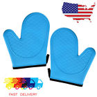 23cm 18.5cm Finger Ten Silicone Cooking Glove Pair Pro Oven Mitts Extreme