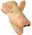 0266026 25133 Boston Warehouse Novelty Light Duty Oven Mitt Pig 026602251336