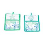 25151 Dei Seashell Starfish Potholder