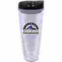 5553-14-2700 26-ounce Hunter Mfg Llp New Mlb Colorado Rockies Tritan Tumbler With Patch And Lid Team Col 716298954320