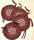 2610203 Unbranded Burgundy 4-pc Braided