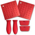 2681864 Kitchen Addiction Piece Silicone Set Hot Handle Holders 791602681864