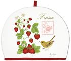 27-466 Alices Cottage Cotton Tea Cozy Strawberries Cosy Bird Made In