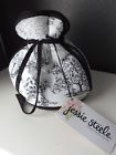 27-js-18 Jessie Steele French Cafe Black Toile Teapot Cozy 818580018069