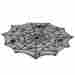 7382159 28652 Spider Dii Web Lace Halloween 40 Table Topper 738215286529