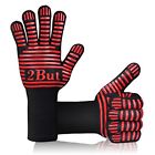 2but2017052208 Bbq Grilling Cooking Gloves Extreme Heat Resistant Oven Mitts