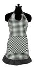 31sctrdtgm1112apf Victorian Heart Gunmetal Gray Check Full Apron With 841985082205