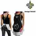32088 Pro Specialties Group Inc Hostess Apron Sports Bbq Set Kitchen Nfl New Orleans Saints